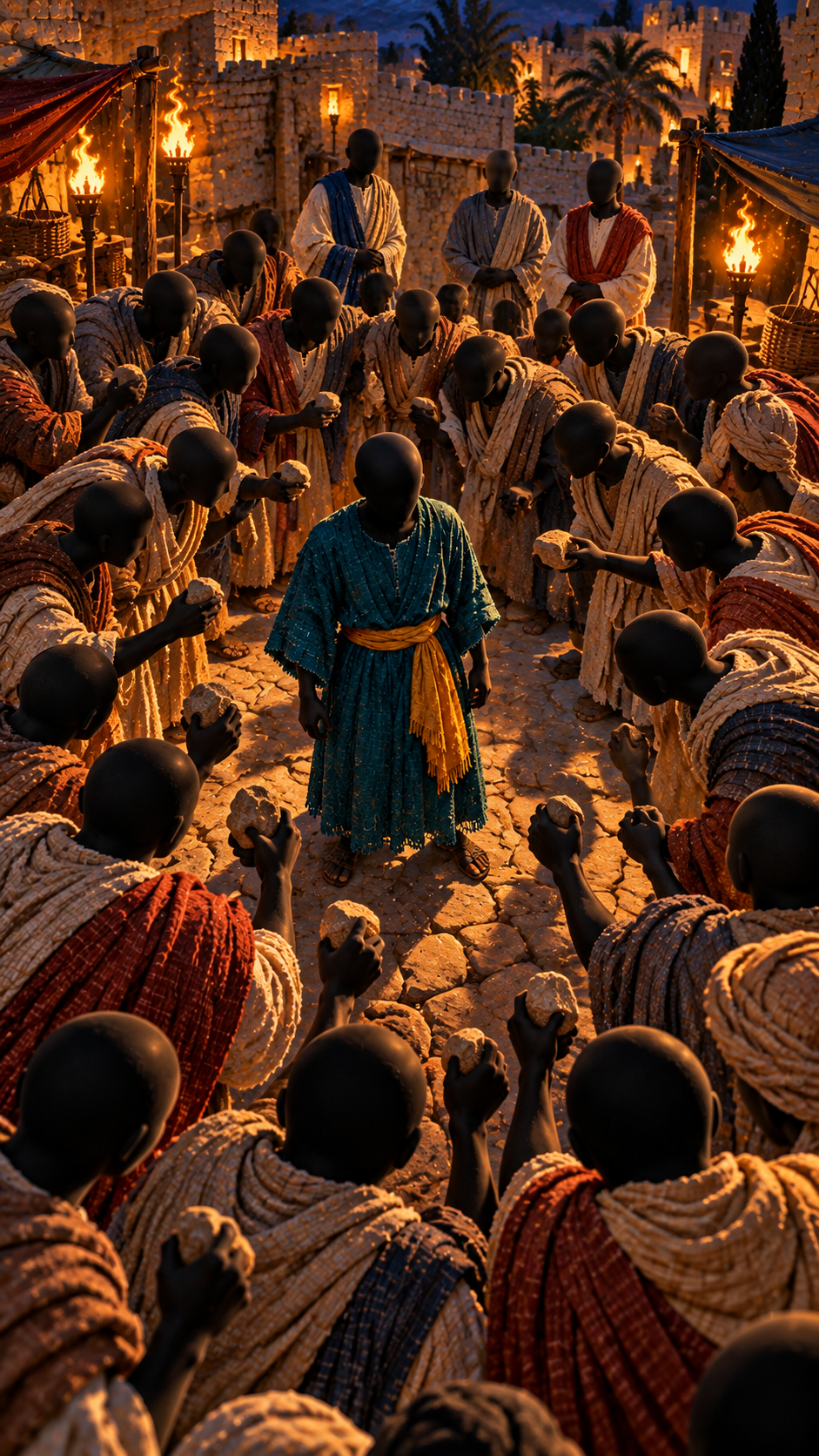 رَجُلٌ يَسْعَىٰ مِنْ أَقْصَى الْمَدِينَةِ