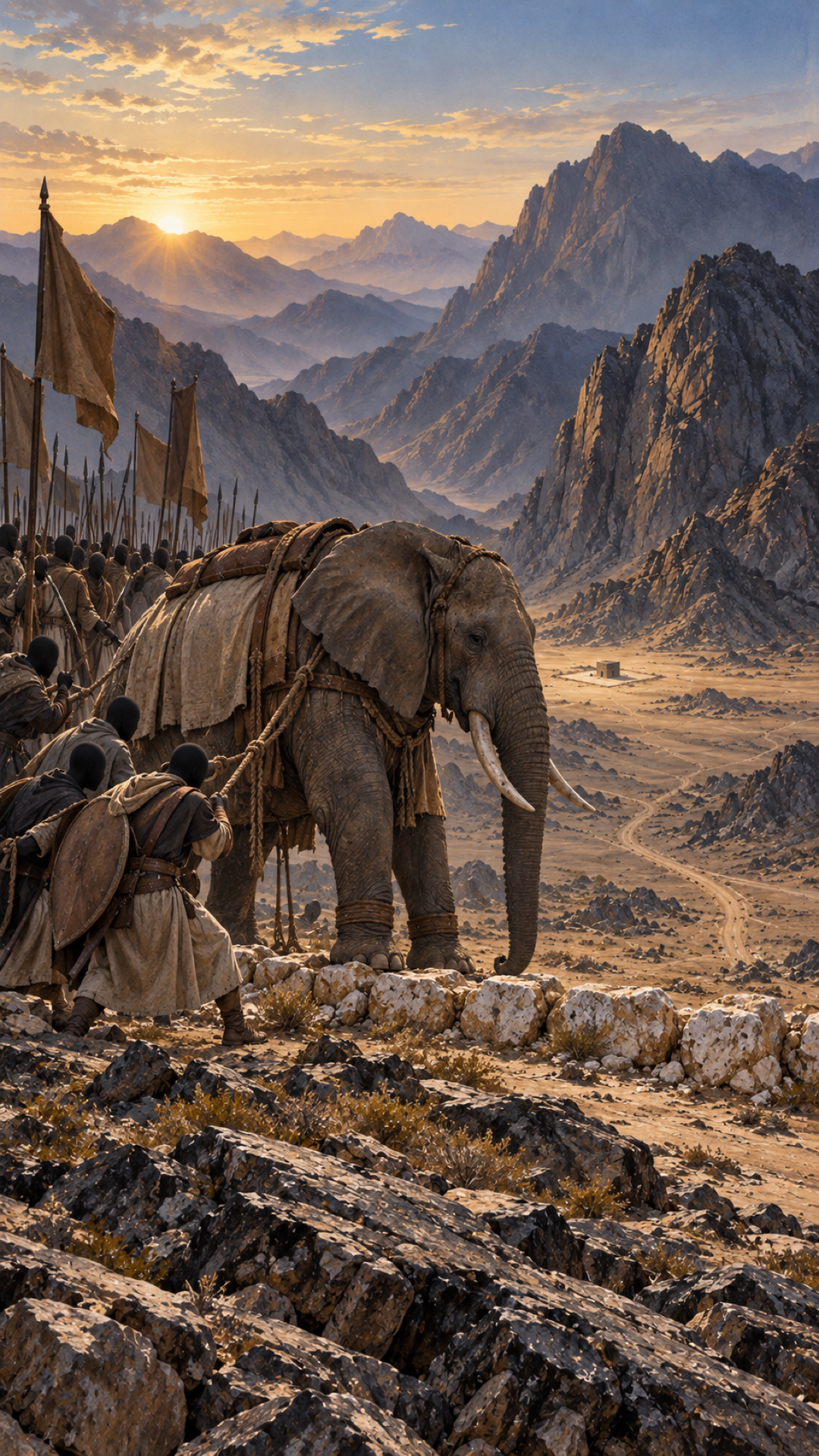 أَصْحَابُ الْفِيلِ وَالطَّيْرُ الْأَبَابِيلُ