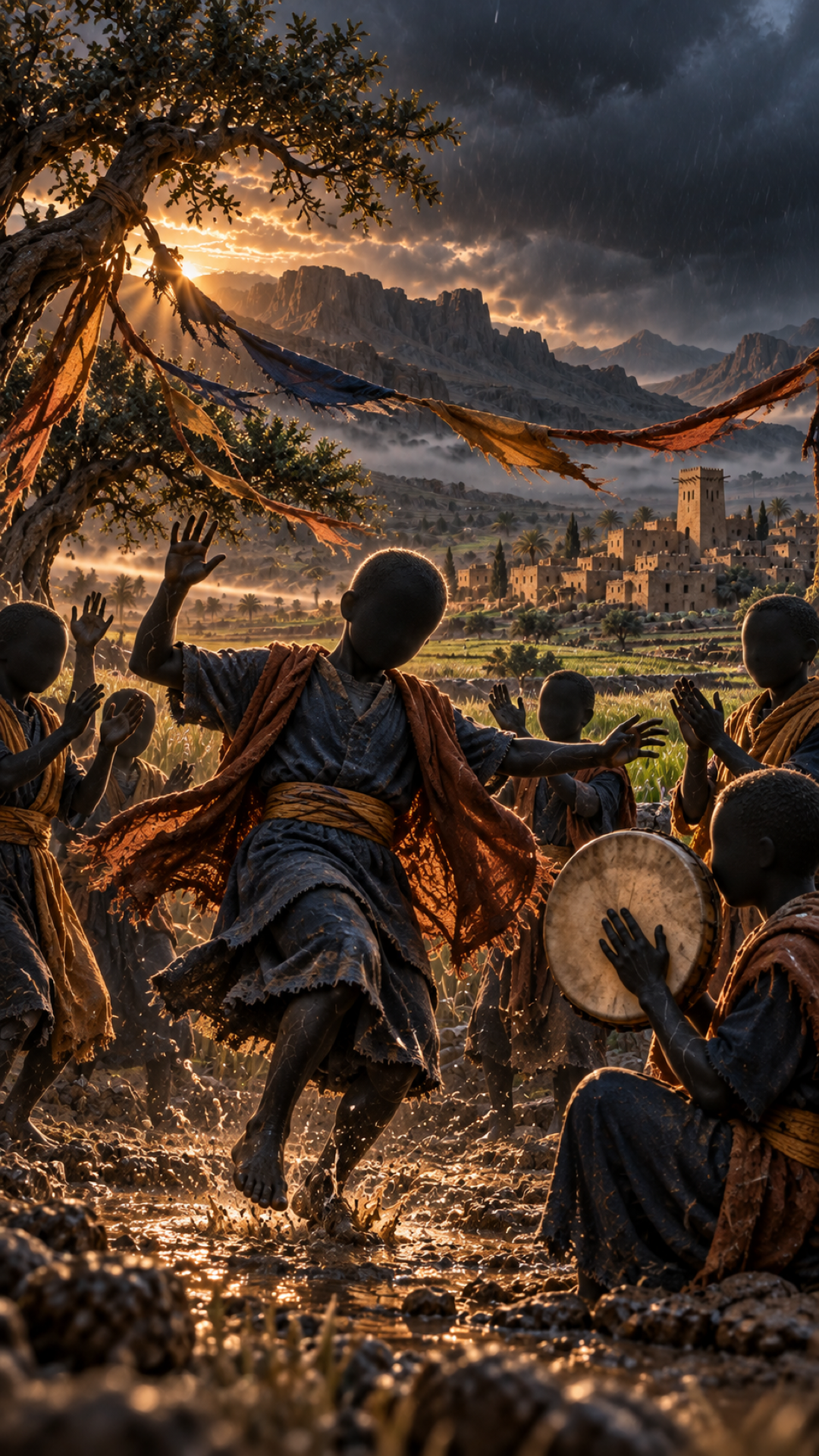 دَوْرَةُ الْحَيَاةِ فِي الْغَيْثِ