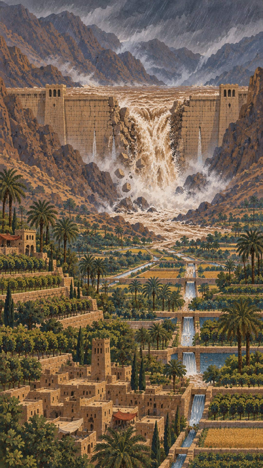 جَنَّتَا سَبَإٍ وَسَيْلُ الْعَرِمِ