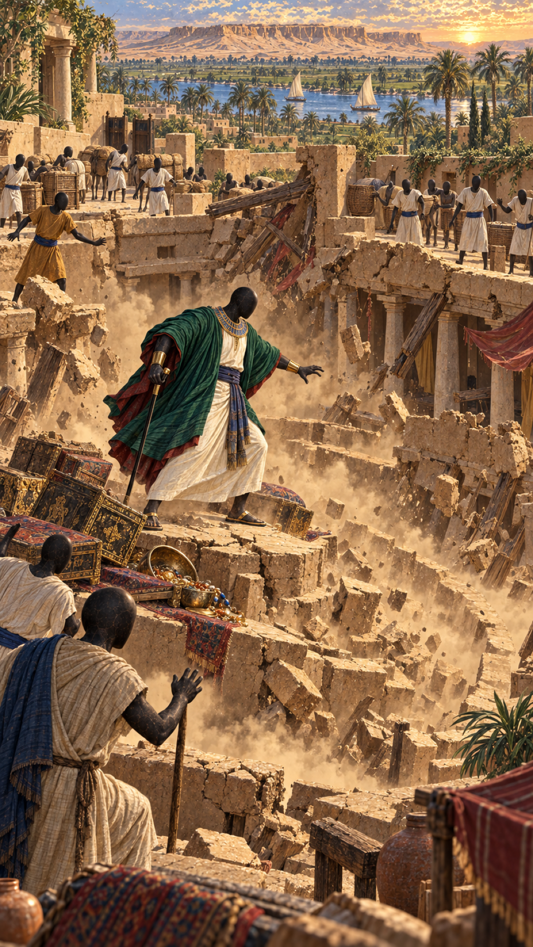 قَارُونُ وَخَسْفُ الْأَرْضِ